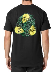 Creature Spiral Skull T-Shirt Black