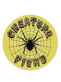 Creature Web Relic 5" Sticker Yellow