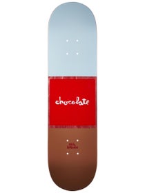 Chocolate Herrera Red Square Deck 8.125 x 31.625