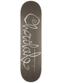 Chocolate Trahan OG Script Deck 8.125 x 31.625