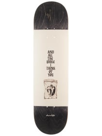 Chocolate Trahan White Lines Deck 8.25 x 31.875