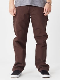 Dickies Relaxed Fit Carpenter Duck Jeans Rinsed Brown