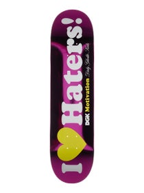 DGK Haters Purple Foil Deck 8.06 x 31.875