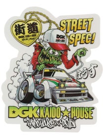 DGK x Kaido House Wide Open Sticker