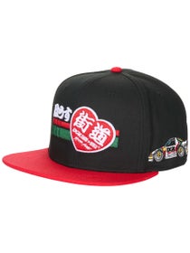DGK x Kaido House Raceway Snapback Hat Black