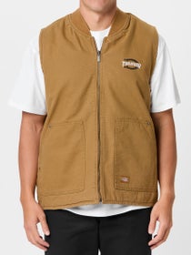 Dickies x Thrasher Vest Brown Duck