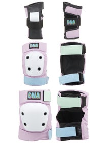 DNA Kids Knee & Elbow Pad Set Pastel Purple