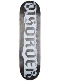 Disorder Ripped Logo Board Asst Veneers Deck 8.5 x 31.8