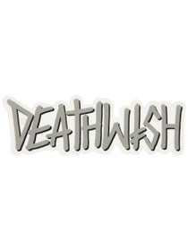 Deathwish Big Deathspray Sticker Silver/Black