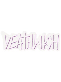 Deathwish Big Deathspray Sticker White/Purple