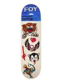 Deathwish Jamie Foy Tattoos Deck 8.38 x 32