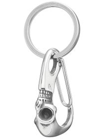 Deathwish Skull Caribiner Keychain