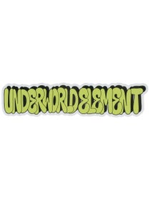 Underworld Element Graffiti Sticker Green
