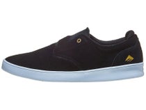 Emerica Romero Skater Shoes Black/White/Gold