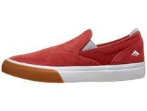 Emerica Wino G6 Slip On Shoes Burgundy/Gum