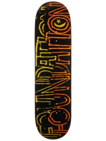 Foundation Distress Black Deck 8.5 x 32.35