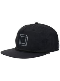 Glass House Nite Cap Snapback Hat Black