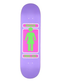 Girl Davis 93 Til Glow Sticks TWIN TIP Deck 8.5x31.875