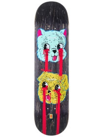 Girl Geering Blood Bath Black Veneer Deck 8.0 x 31.5