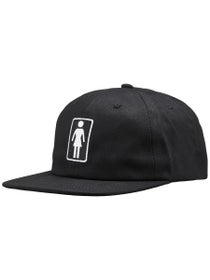 Girl Mo Classic Snapback Hat Black