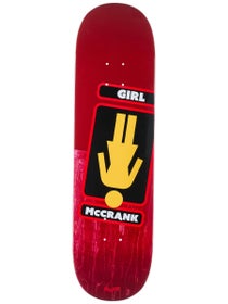 Girl McCrank Oops TWIN TIP Deck 8.5 x 31.875