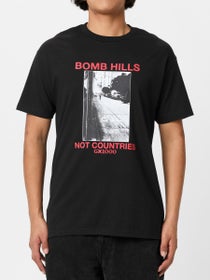 GX1000 Bomb Hills Not Countries T-Shirt Black/Red
