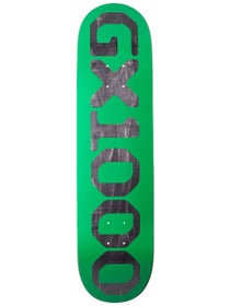 GX1000 OG Logo Green Deck 8.125 x 31.75