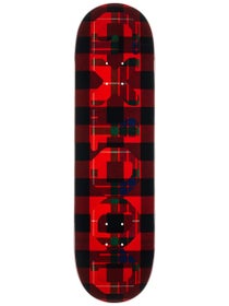 GX1000 OG Logo Tartan Red Deck 8.5 x 32.125