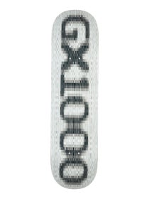 GX1000 OG Logo Blur White Deck 8.25 x 32.125