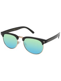 Happy Hour Herman G2 Sunglasses  Black/Gold Mirror