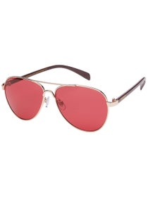 Happy Hour Mavericks Sunglasses Wineberry Over Gold