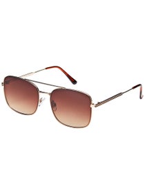 Happy Hour The Beagle Sunglasses Gold/Amber Fade