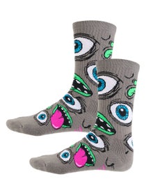 Heroin Mutant Socks Grey