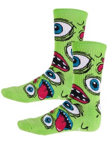 Heroin Mutant Socks Green