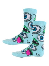 Heroin Mutant Socks Ice Blue