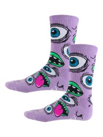 Heroin Mutant Socks Purple