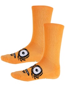 Heroin Big Egg Socks Neon Orange