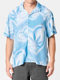HUF Love In The Air S/S Resort Shirt Pool Blue