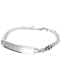 HUF Mini ID Bracelet Silver