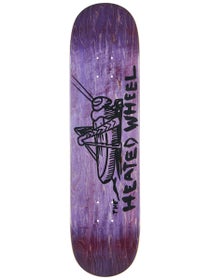 The Heated Wheel Grasshopper Guy Deck 8.0 x 31.75