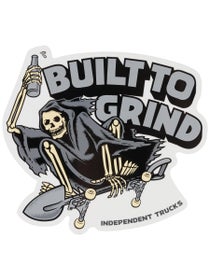 Independent BTG Til Death 5" Sticker Grey