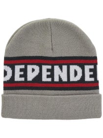 Independent Bar Logo Beanie Grey