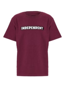 Independent Bar Logo YOUTH T-Shirt Maroon