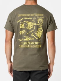 Independent Bratrud Notebook T-Shirt Olive