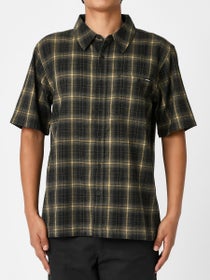 Independent Belmont S/S Flannel Shirt Black/Tan