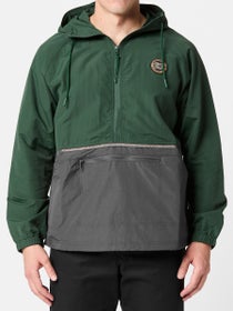 Santa Cruz Break Trail Anorak Jacket Forest/Charcoal