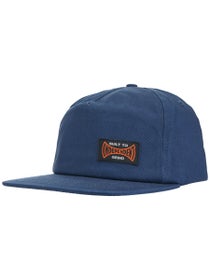 Independent Built To Grind Snapback Hat Grey Blue