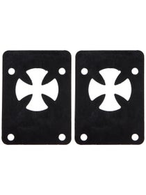 Independent Shock Pads 1/8" Cross Logo Black