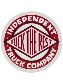 Independent FTR Summit 3.5" Sticker Red