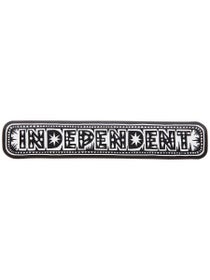 Independent Husky Bar 8 x 1 Sticker Blk/Wht
